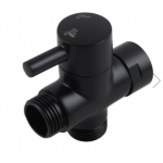 Aqua Matte Black Round Toilet Bidets Tap